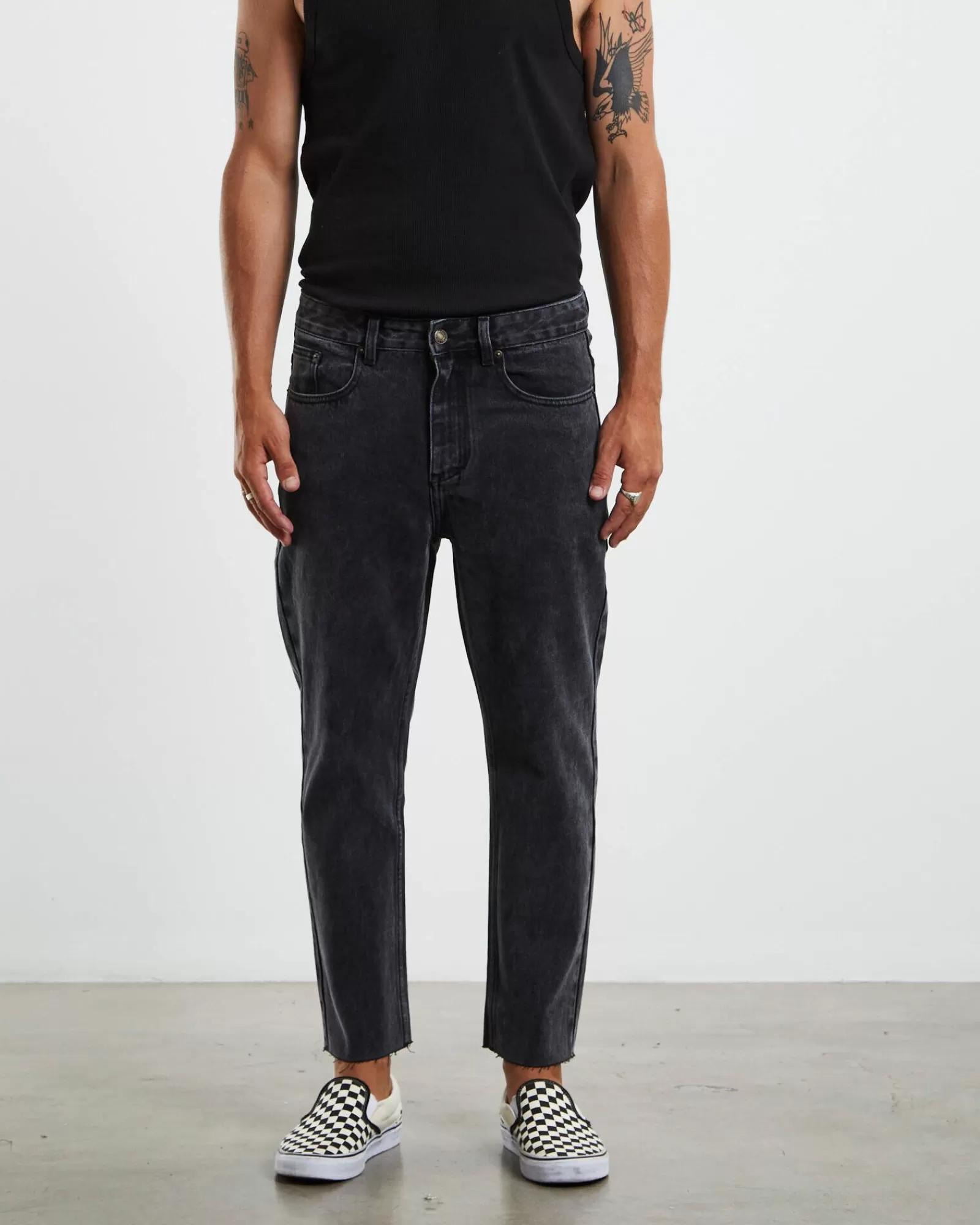 Shop INSIGHT Switch Jeans In Worker Black