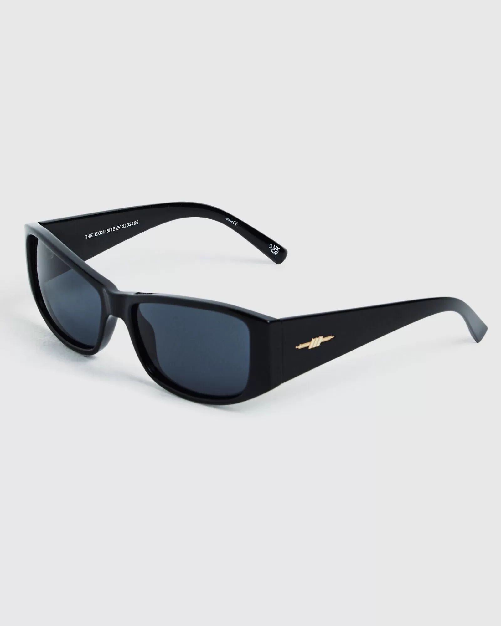 Hot LE SPECS The Exquisite Sunglasses Black Smoke Mono