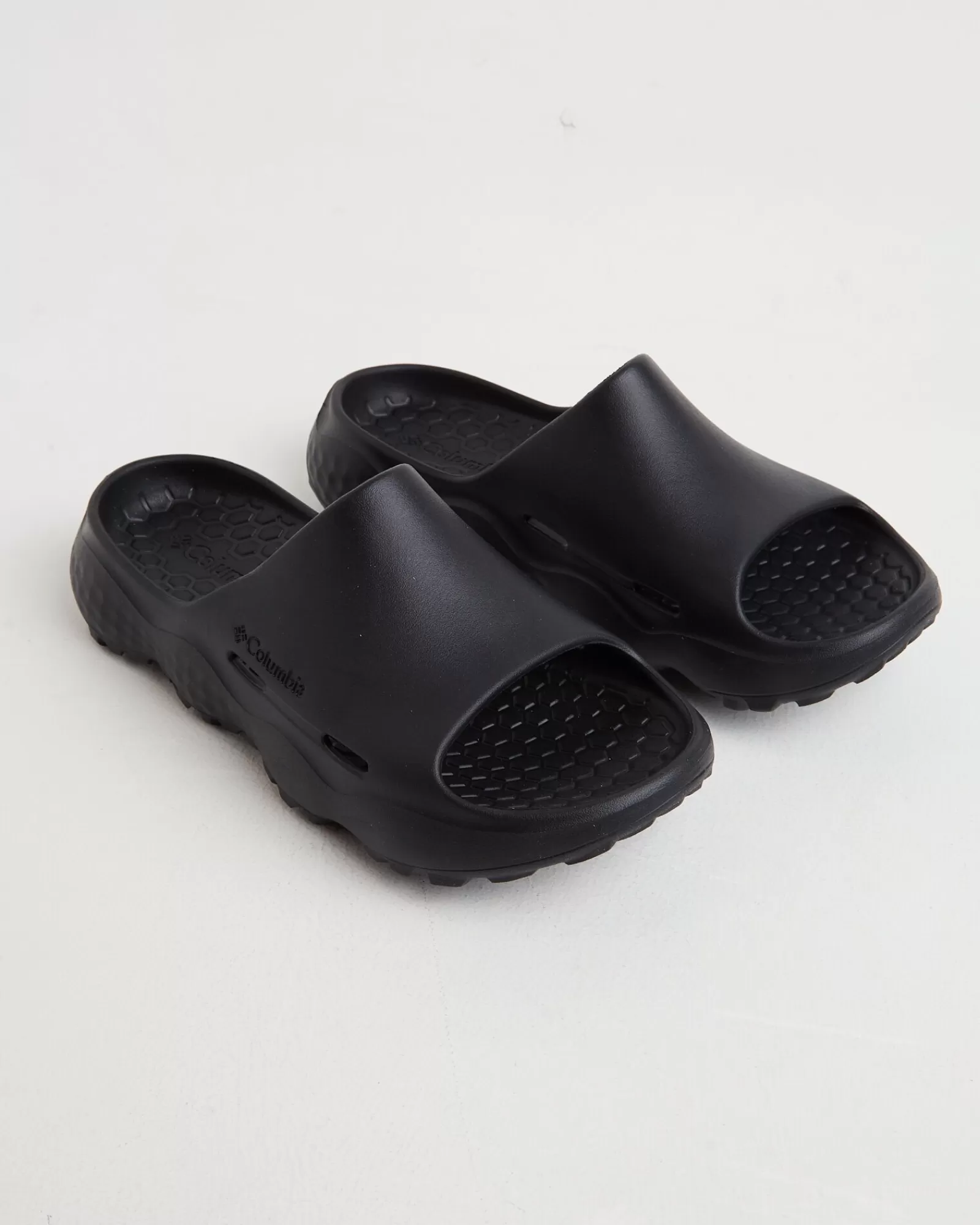 Hot COLUMBIA Thrive Revive Slides In Black