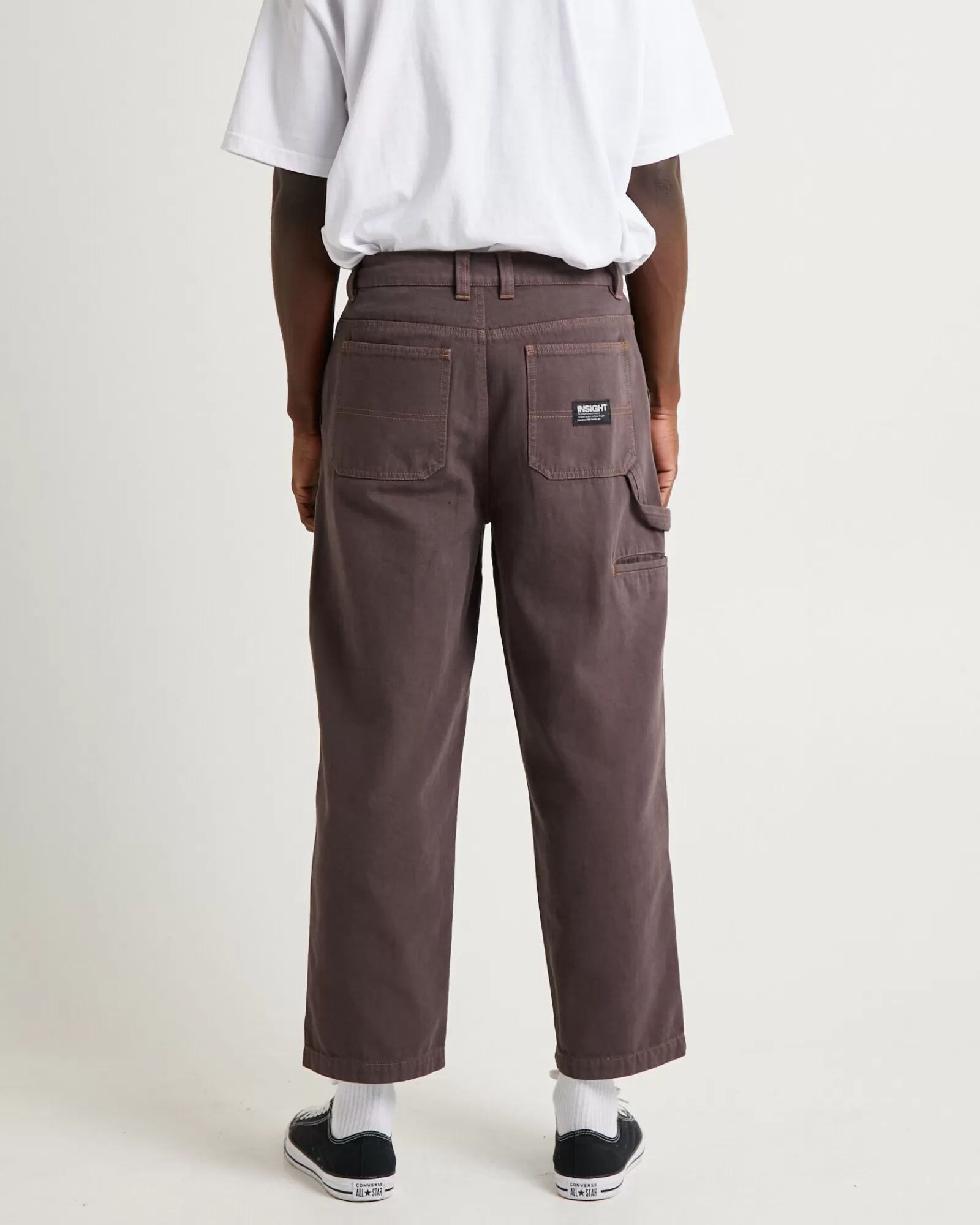 Discount INSIGHT Timer Canvas Double Knee Pants Brown