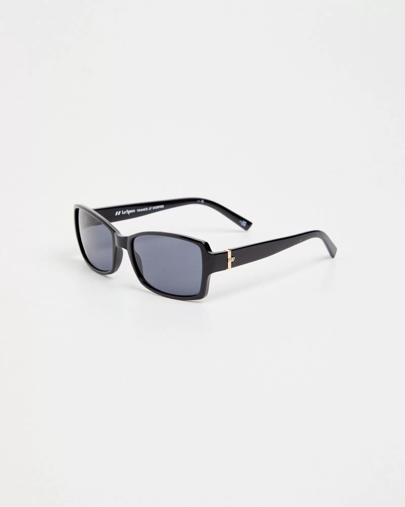 Shop LE SPECS Trance Sunglasses Black/Smoke