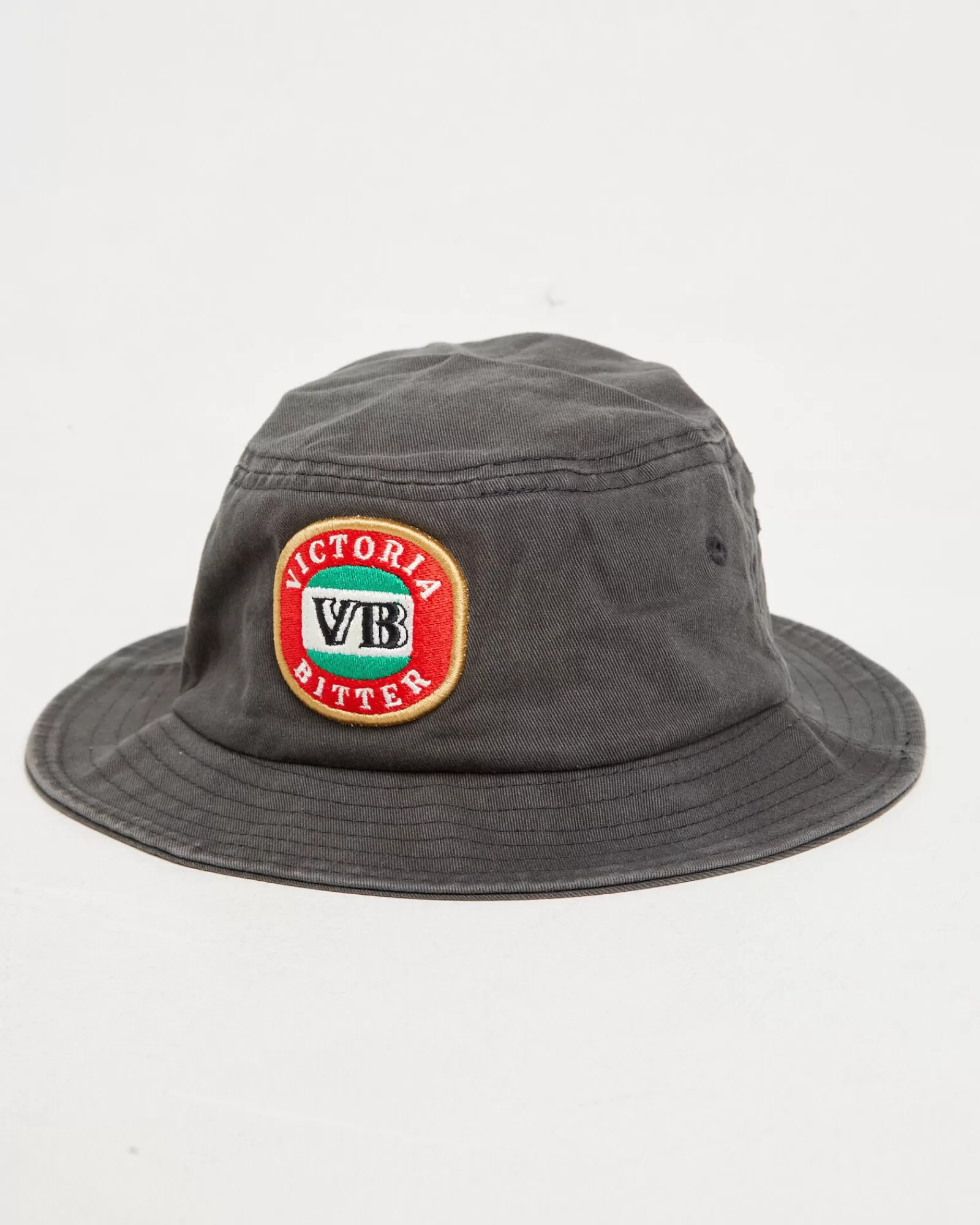 Best AMERICAN NEEDLE Vb Cotton Twill Bucket Hat In Charcoal