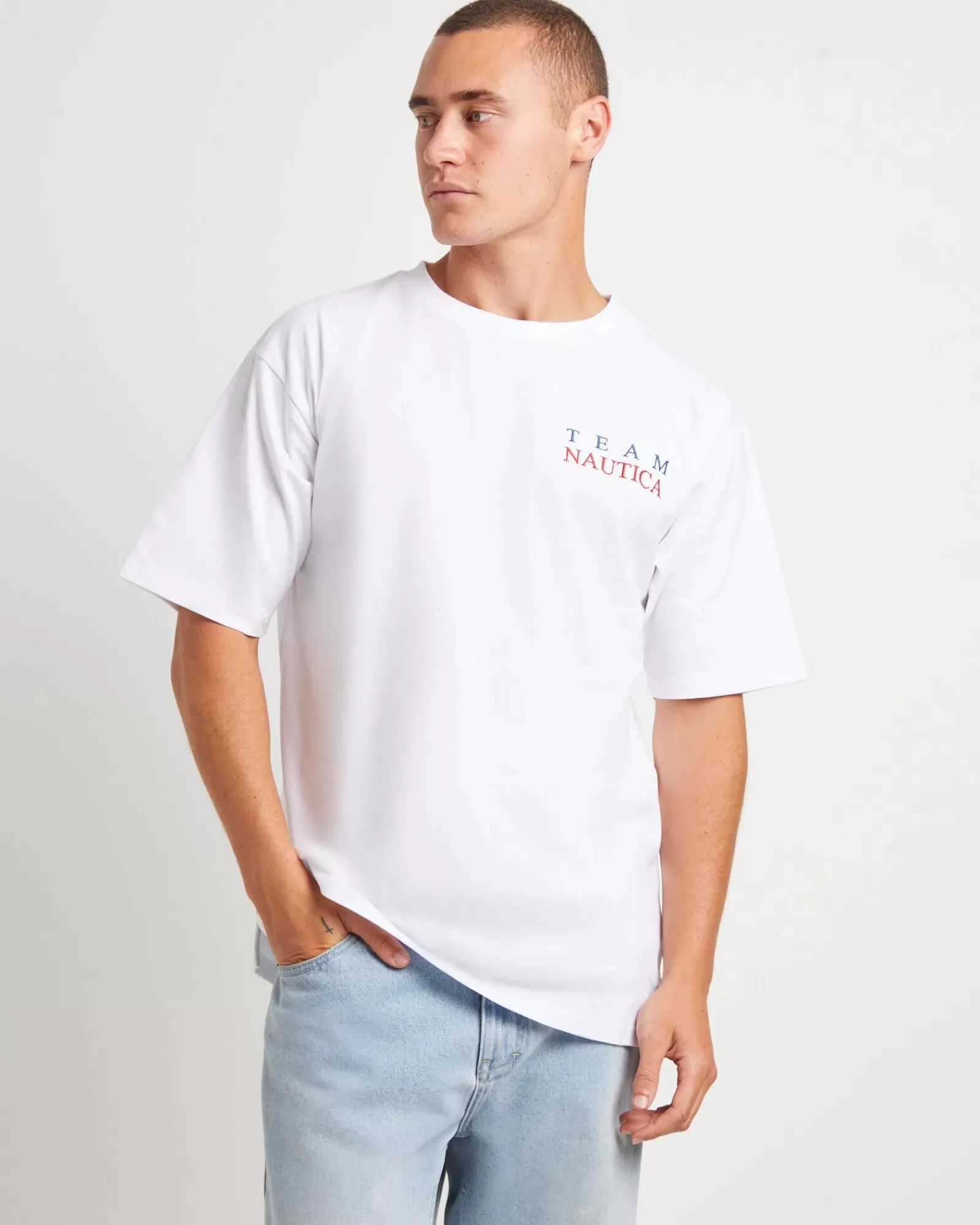 Best Sale NAUTICA Verstappen Short Sleeve T-Shirt In White