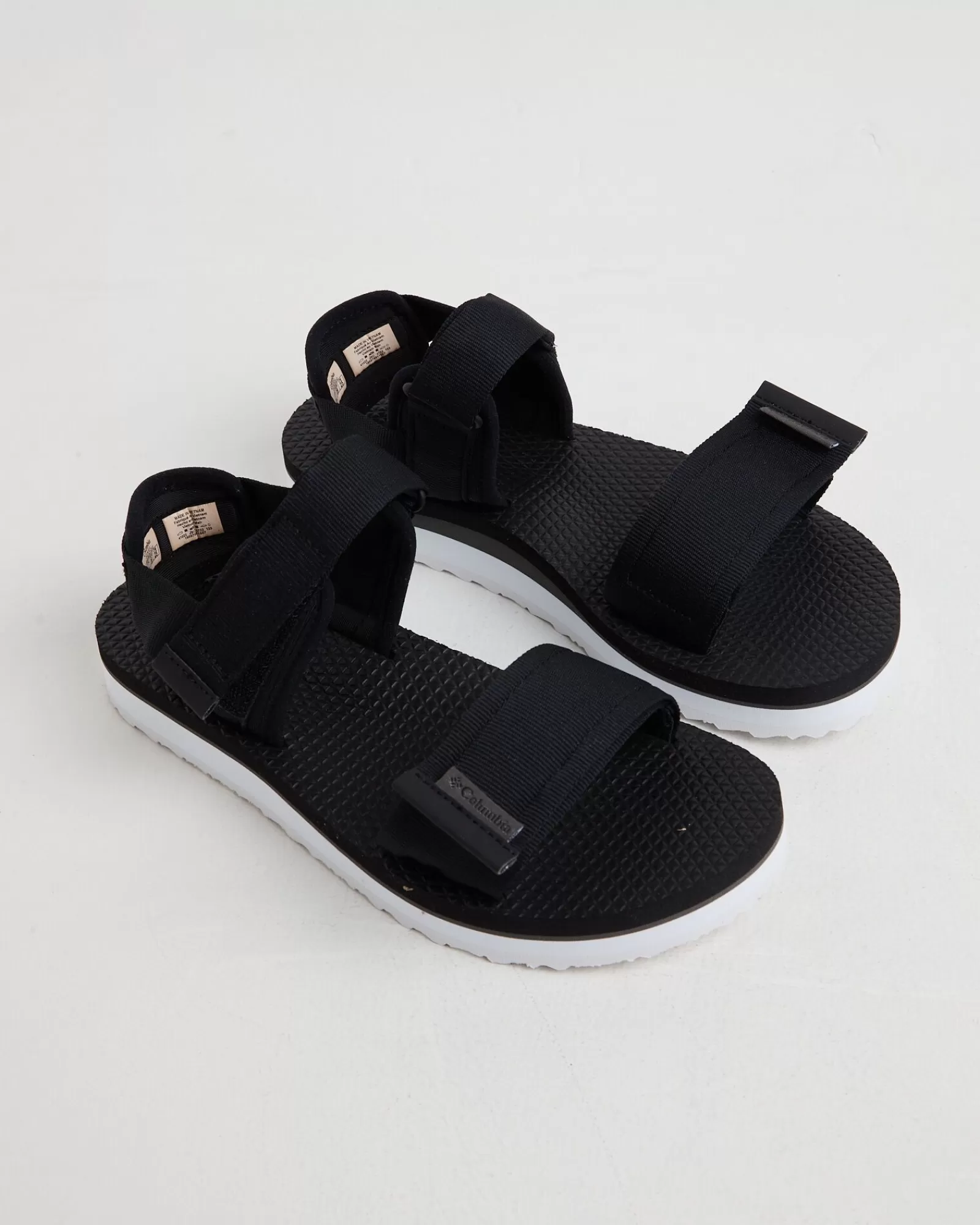 Store COLUMBIA Via Sandals In Black/White