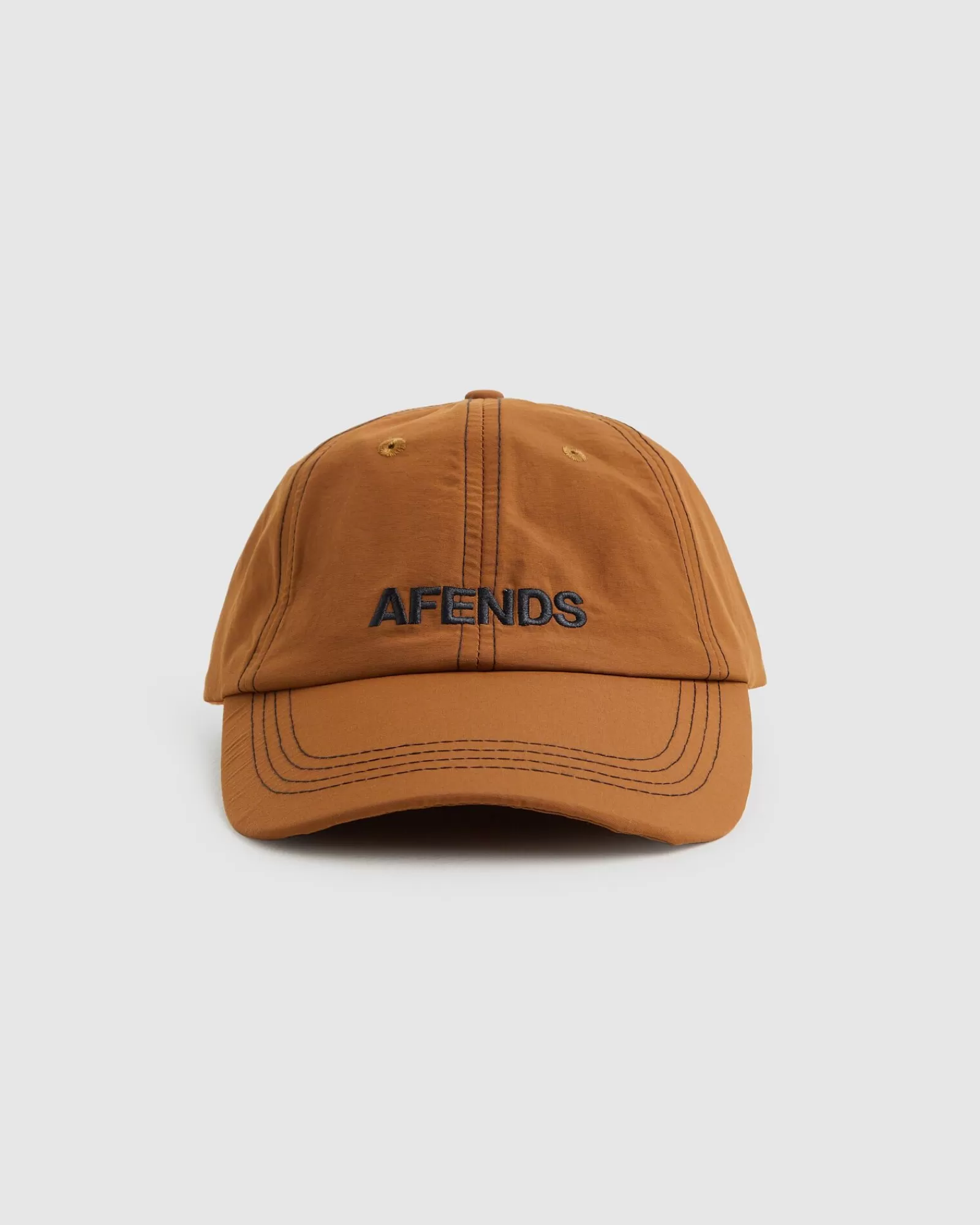 Online AFENDS Vinyl Recycled Six Panel Cap In Toffee