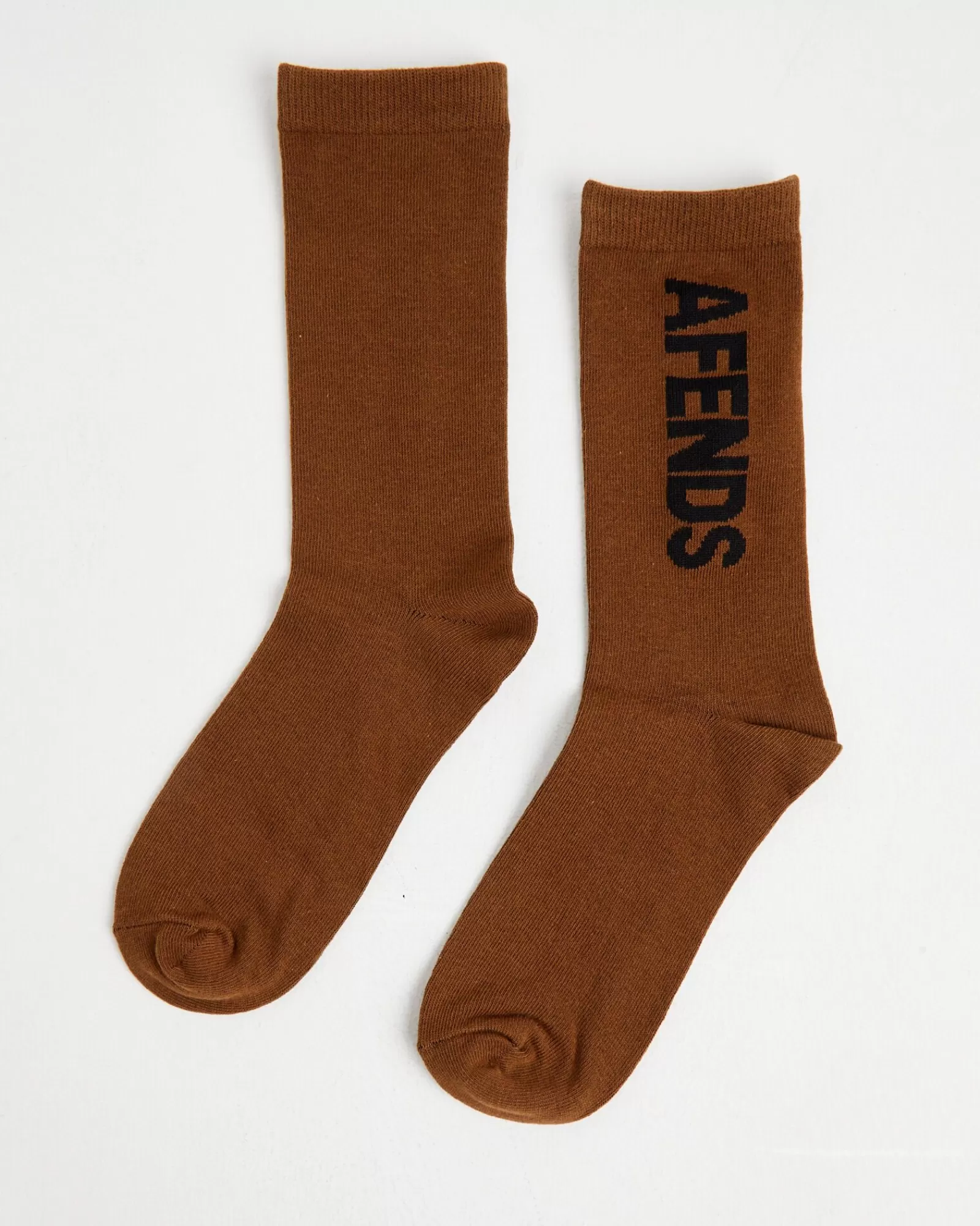 Hot AFENDS Vinyl Recycled Socks 2 Pack - Toffee/Emerald